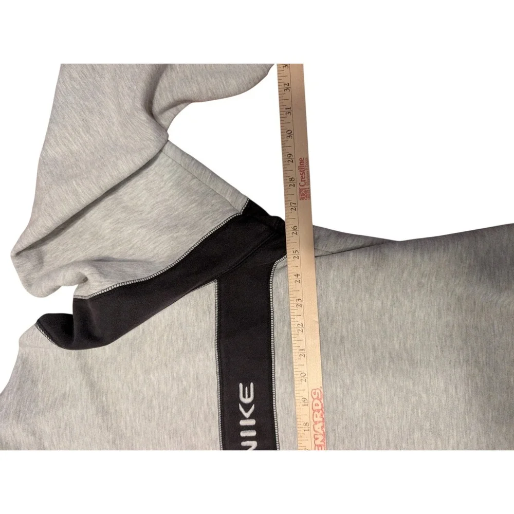 Vintage Nike Sweater Embroidered Logo Sweatshirt Size XXL Grey Jumper Crewneck